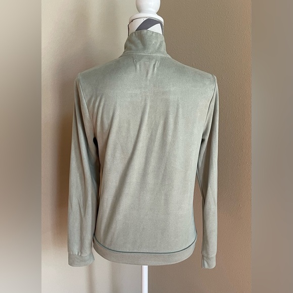 Tickled Pink - Green Zip Up Jacket - Very Soft - Size: Small - Picture 2 of 6